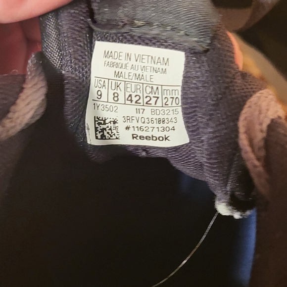 Reebok Royal Complete Men's Lifestyle Shoes Black Sz 9 corkback like new - Picture 10 of 11